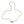 Mid-Century Floral Japanese Saltwater Akoya Cultured Pearl Necklace - 10K White Gold 17 Inch