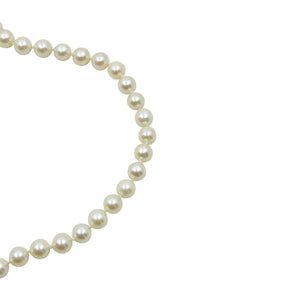 Matinee Strand Mikimoto Blue Lagoon Japanese Cultured Akoya Pearl Necklace - 14K Yellow Gold 24 Inch