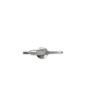 Mother of Pearl MCM Men's Japanese Saltwater Akoya Cultured Pearl Vintage Tie Bar- Sterling Silver