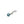 Retro Bright Blue Japanese Akoya Saltwater Cultured Pearl Lever Back White Sapphire Earrings- 14K White Gold 