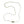 Antique Seed Pearl Japanese Saltwater Akoya Pearl Keshi Necklace- 14K White Gold 16.50 Inch