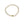 Rosy Mid-Century Japanese Saltwater Akoya Cultured Pearl Vintage Bracelet- 14K Yellow Gold