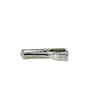 Mid Century Vintage Men's Japanese Saltwater Akoya Cultured Pearl Tie Bar- Sterling Silver