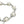Mid Century Engraved Japanese Saltwater Akoya Cultured Pearl Milgrain Link Bracelet- Sterling Silver