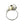 Grape Cream & White Japanese Saltwater Akoya Cultured Pearl Ring- Sterling Silver Sz 6.25