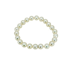 Invisible Hidden Clasp Japanese Saltwater Akoya Cultured Pearl Vintage Bracelet