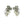 Vintage Cluster Engraved Grape Akoya Saltwater Cultured Pearl Screwback Earrings- Sterling Silver