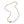 Quality Rosy Filigree Mid-Century Cultured Akoya Pearl Necklace Strand - 14K White Gold 17 Inch