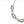 Twisted Infinity Vintage Japanese Saltwater Akoya Cultured Pearl Mid Century Necklace- Sterling Silver 16 Inch