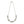 Twisted Infinity Vintage Japanese Saltwater Akoya Cultured Pearl Mid Century Necklace- Sterling Silver 16 Inch