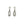Vintage Cadge Drop Japan Akoya Saltwater Cultured Pearl Screwback Earrings- Sterling Silver