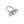 Triple Baroque Blue Japanese Saltwater Akoya Cultured Pearl Claw Prong Ring- Sterling Silver Sz 6