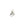 Petite Engraved Mikimoto Vintage Leaf Saltwater Akoya Cultured Pearl Conversion Pendant Charm- Sterling Silver
