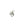 Petite Engraved Mikimoto Vintage Leaf Saltwater Akoya Cultured Pearl Conversion Pendant Charm- Sterling Silver