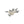 Brushed Leaf Retro Japanese Saltwater Akoya Cultured Pearl Vintage Brooch- Sterling Silver