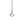 Simple Modernist Japanese Saltwater Akoya Cultured Pearl Vintage Pendant Necklace- Sterling Silver 17 Inch