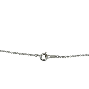 Mikimoto Pearl Island Vintage Solitaire Saltwater Akoya Cultured Pearl Designer Pendant Necklace- Sterling Silver