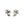 Vintage Mikimoto Burst Firework Akoya Saltwater Cultured Pearl Screwback Earrings- Sterling Silver
