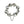 Engraved Leaf Blue Japanese Saltwater Akoya Cultured Pearl Vintage Circle Link Bracelet- Sterling Silver