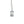 Mikimoto Brushed Modernist Solitaire Saltwater Akoya Cultured Pearl Designer Vintage Pendant Necklace- Sterling Silver 16 Inch