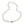 7.50mm Large Quality Japanese Saltwater Akoya Cultured Pearl Necklace - Sterling Silver 18 Inch