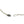 Petite Choker Vintage Japanese Cultured Saltwater Akoya Pearl Mid Century Necklace - 10K White Gold 14.25 Inch