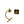 Square Textured Japanese Saltwater Akoya Cultured Pearl Vintage Tie Tac- Gold Filled