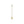 Vintage Straight Japanese Saltwater Akoya Cultured Pearl Hat Stick Pin- 14K Yellow Gold