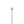 Vintage Straight Japanese Saltwater Akoya Cultured Pearl Hat Stick Pin- 14K Yellow Gold