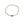Filigree Vintage Mid-Century Japanese Saltwater Akoya Cultured Pearl Bracelet- 10K White Gold