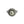 Braided Blue Gray Japanese Saltwater Akoya Cultured Pearl Vintage Solitaire Ring- Sterling Silver Sz 6.25