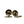 Two Tone Mid Century Modern Japanese Akoya Pearl Mens Cufflinks- Sterling Silver 10K Yellow Gold