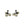 Dangle Triple Japanese Saltwater Akoya Cultured Pearl Screwback Earrings- Sterling Silver