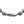 Baroque Blue Mid-Century Japanese Saltwater Akoya Cultured Pearl Necklace - 14K Yellow Gold 17.75 Inch