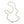 Quality 7.50 Vintage Japanese Saltwater Akoya Cultured Pearl Mid Century Necklace - 14K White Gold 31 Inch