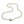 7.50mm Vintage Sakura Japanese Saltwater Akoya Cultured Pearl Necklace - Sterling Silver 18.50 Inch