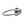 Vintage Blue Japanese Saltwater Akoya Cultured Pearl Solitaire Ring- Sterling Silver Sz 7