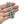 Baroque Double Strand Rainbow Blue Japanese Saltwater Akoya Cultured Pearl Bracelet- Sterling Silver