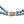 Vintage Double Strand Blue Japanese Saltwater Akoya Cultured Pearl Necklace- 14K Yellow Gold 17-19 Inch