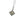Mid Century Designer Theda Geometric Japanese Saltwater Akoya Cultured Pearl Pendant- Sterling Silver 18 Inch