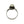 Mid Century Bypass Solitaire Japanese Saltwater Akoya Cultured Pearl Vintage Ring- Sterling Silver Sz 7 1/2