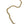 Baroque Light Golden Cream Japanese Saltwater Akoya Cultured Pearl Necklace - 34.50 Inch