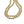 Baroque Light Golden Cream Japanese Saltwater Akoya Cultured Pearl Necklace - 34.50 Inch