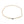 Deco Choker Japanese Saltwater Cultured Akoya Pearl Baroque Necklace - Sterling Silver 14 1/4 Inch