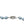 Blue Japanese Cultured Akoya Pearl Graduated Necklace - 10K White Gold 21 Inch