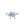Leaf Cluster Blue Japanese Saltwater Akoya Cultured Pearl Brooch- Sterling Silver