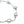 Japanese Blue Saltwater Akoya Cultured Pearl Chain Bracelet- Sterling Silver