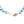 Japanese Blue Saltwater Akoya Cultured Pearl Vintage Bracelet- 10K White Gold