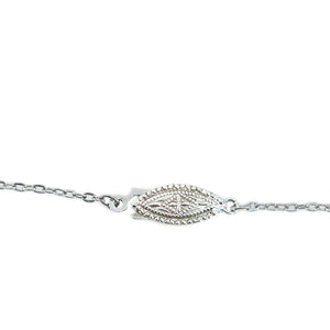 Modernist Blue Japanese Saltwater Akoya Pearl Vintage Necklace- Sterling Silver 17 Inch