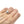 Modernist Japanese Saltwater Blue Akoya Cultured Pearl Ring- Sterling Silver Sz 5 3/4